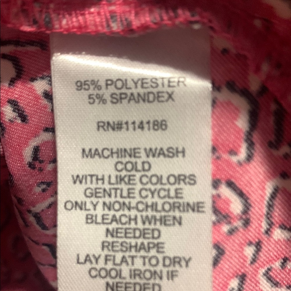 89th & Madison NWT Multiple Sizes Pink Patterned Women's Top - Picture 12 of 13
